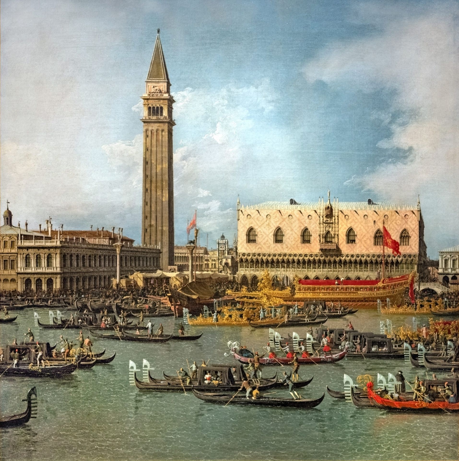 Canaletto, view of Venice, art tax valuation