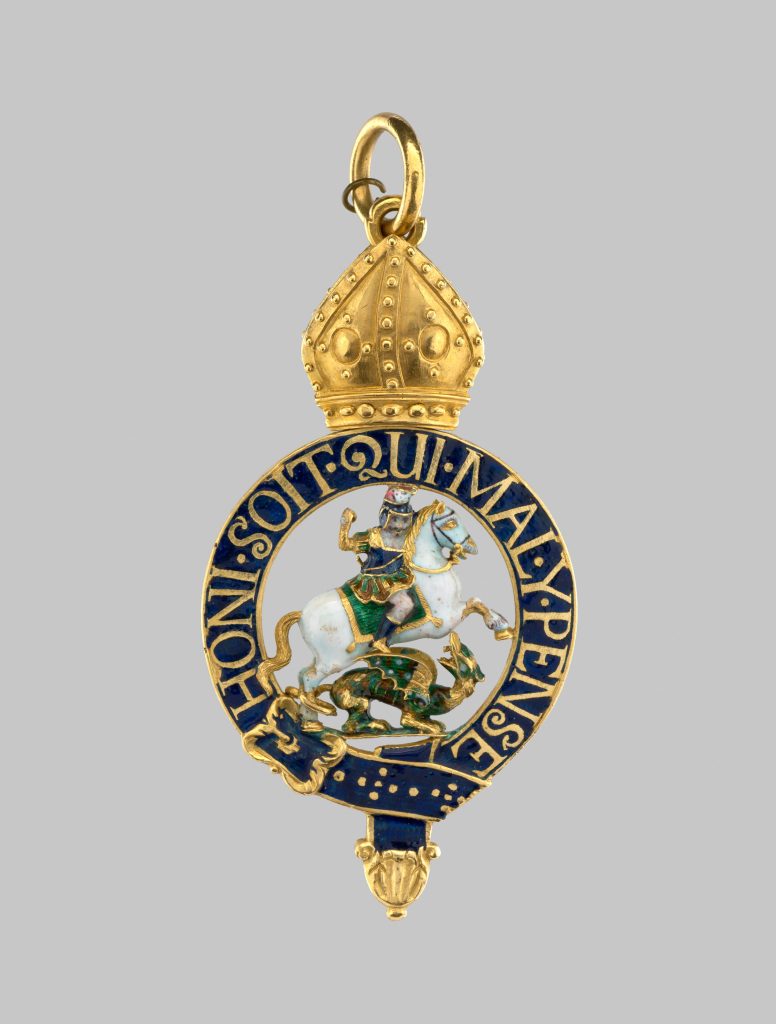 Badge of the Order of the Garter, St George and the dragon, medals and orders valuation