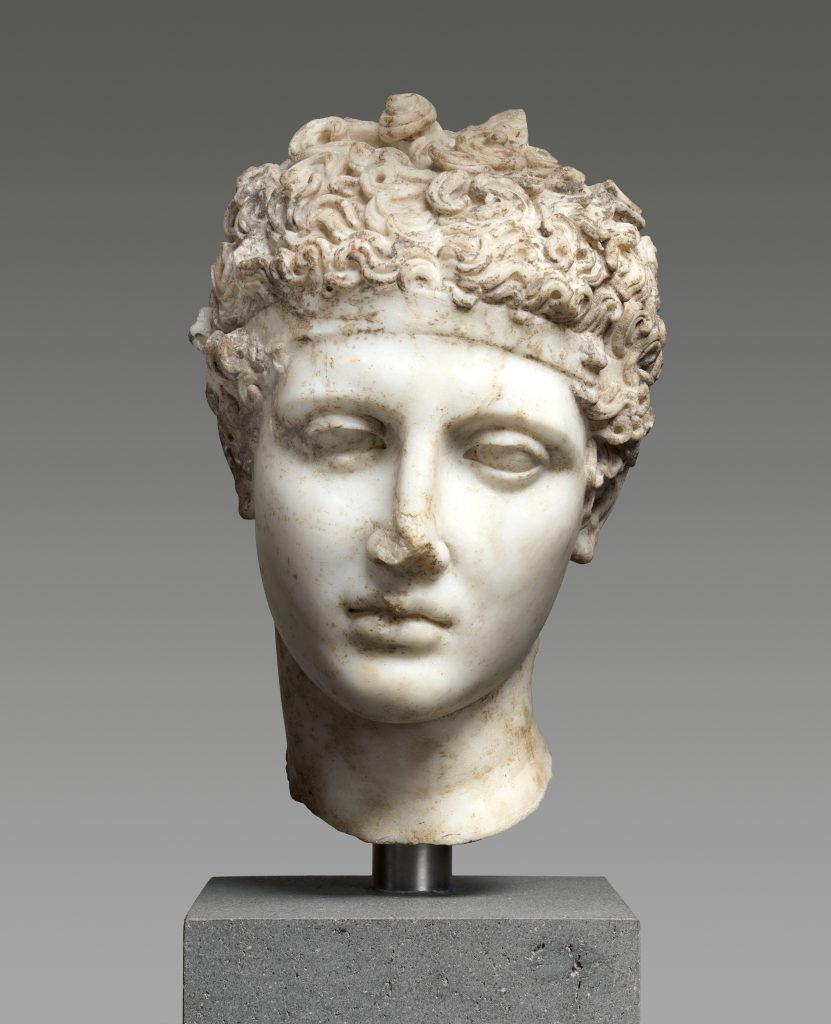 Roman marble bust, antiquities valuation