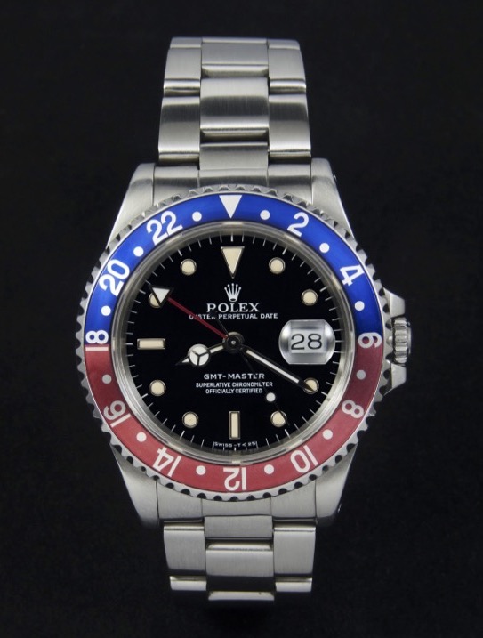 Rolex GMT-Master wristwatch, watch valuation