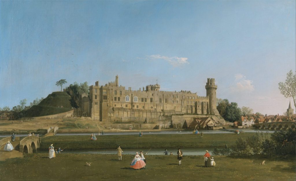 Canaletto, Warwick Castle, country house and estate valuations