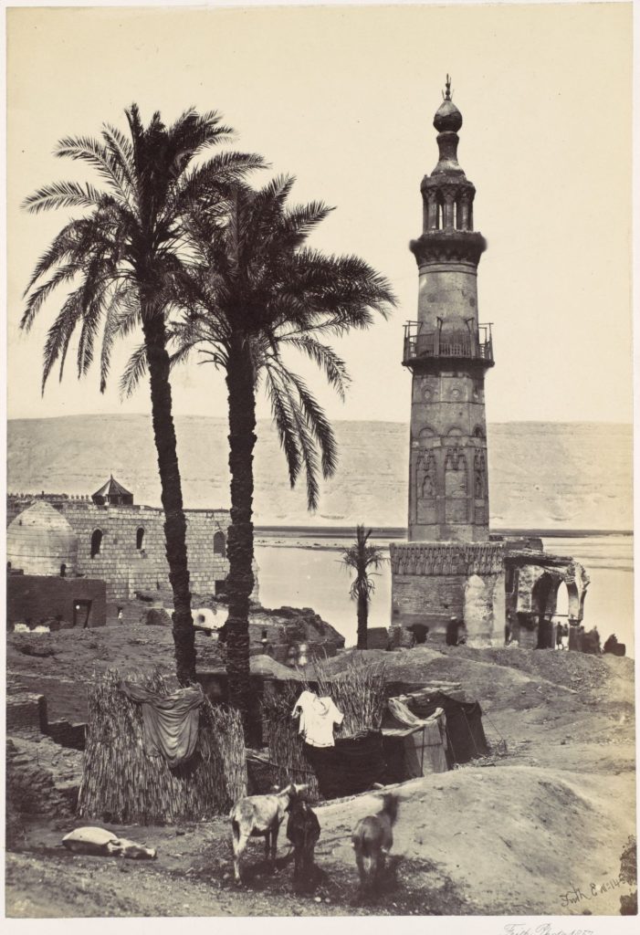 Francis Frith, View at Girgeh, 1857, albumen print, photograph valuation