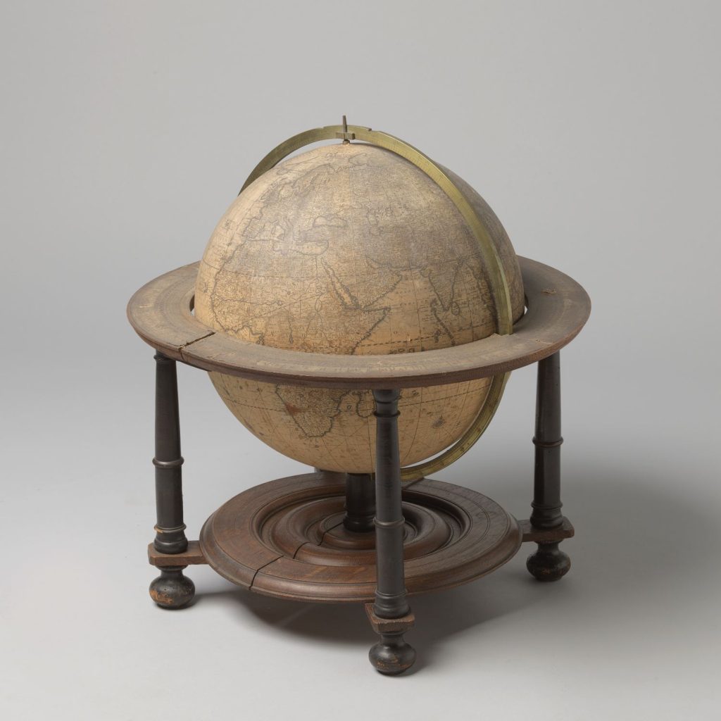 Terrestrial globe by Gerard Valck, international art valuations