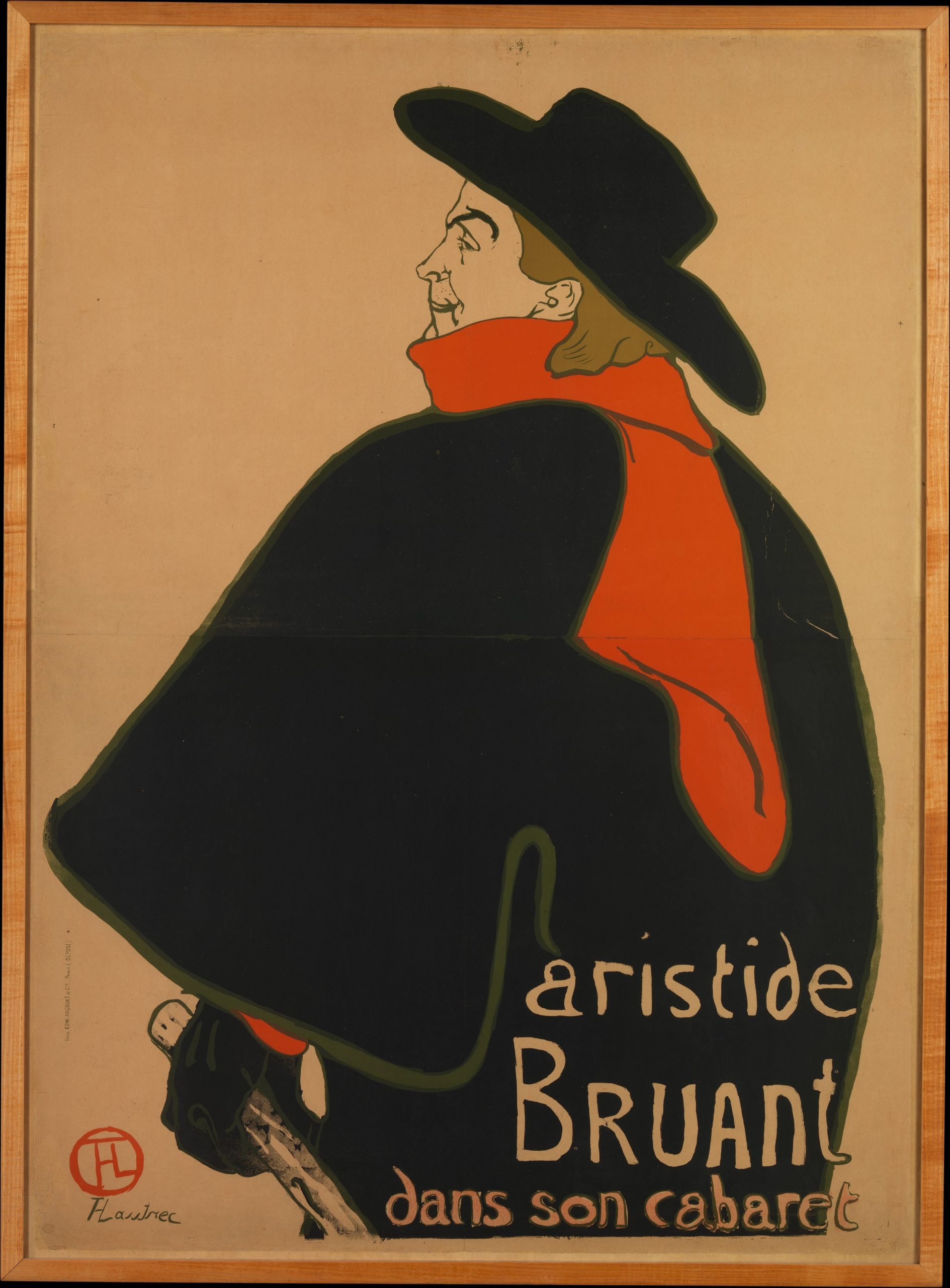 Toulouse-Lautrec, Aristide Bruant poster, prints valuation